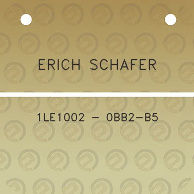 erich-schafer-1le1002-0bb2-b5