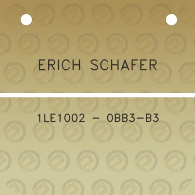 erich-schafer-1le1002-0bb3-b3