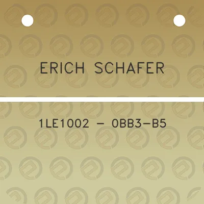 erich-schafer-1le1002-0bb3-b5