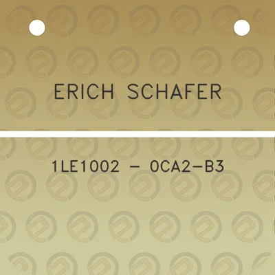 erich-schafer-1le1002-0ca2-b3