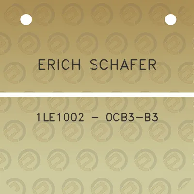 erich-schafer-1le1002-0cb3-b3