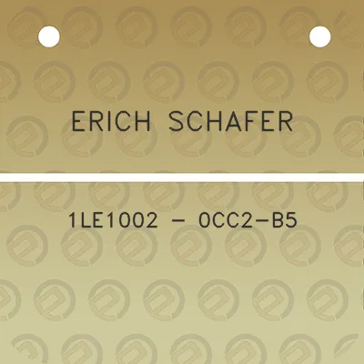 erich-schafer-1le1002-0cc2-b5