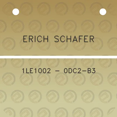 erich-schafer-1le1002-0dc2-b3