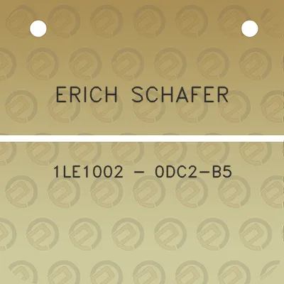 erich-schafer-1le1002-0dc2-b5