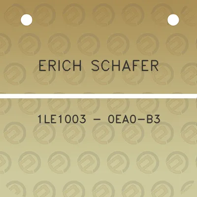 erich-schafer-1le1003-0ea0-b3