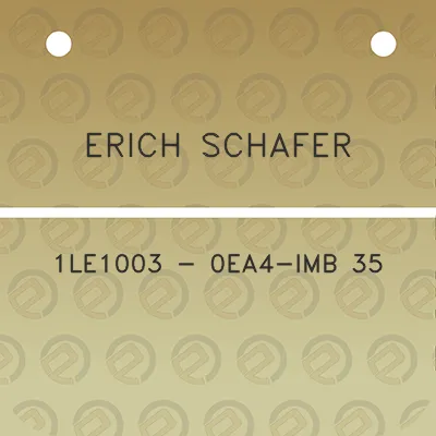 erich-schafer-1le1003-0ea4-imb-35