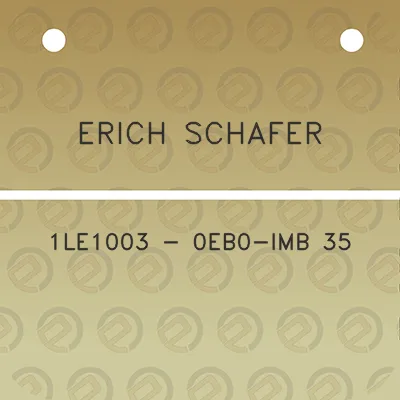 erich-schafer-1le1003-0eb0-imb-35