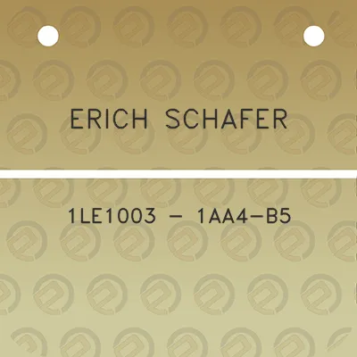 erich-schafer-1le1003-1aa4-b5