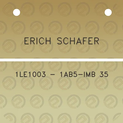 erich-schafer-1le1003-1ab5-imb-35