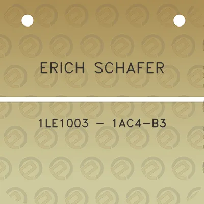 erich-schafer-1le1003-1ac4-b3