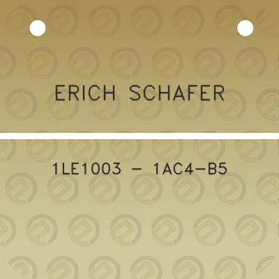 erich-schafer-1le1003-1ac4-b5