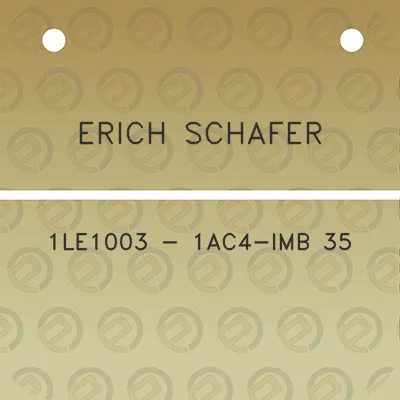 erich-schafer-1le1003-1ac4-imb-35