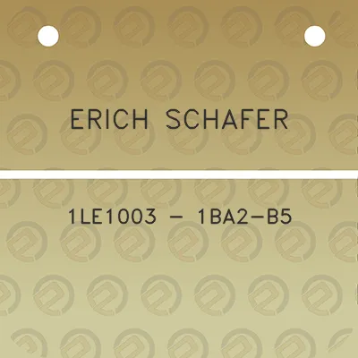 erich-schafer-1le1003-1ba2-b5