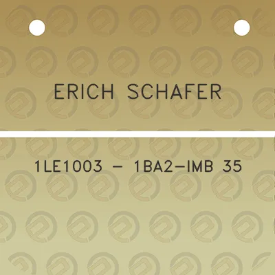 erich-schafer-1le1003-1ba2-imb-35