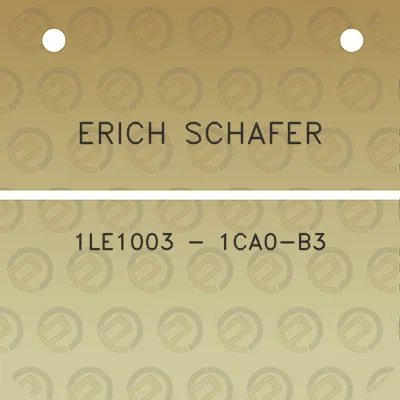 erich-schafer-1le1003-1ca0-b3