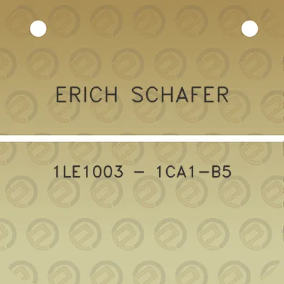 erich-schafer-1le1003-1ca1-b5