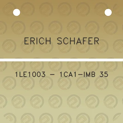 erich-schafer-1le1003-1ca1-imb-35