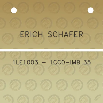 erich-schafer-1le1003-1cc0-imb-35