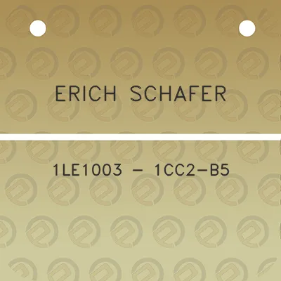 erich-schafer-1le1003-1cc2-b5