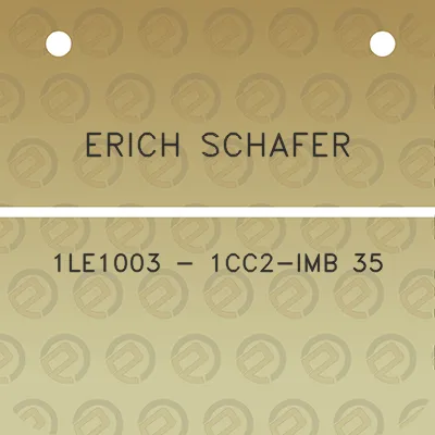 erich-schafer-1le1003-1cc2-imb-35