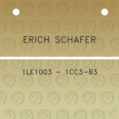 erich-schafer-1le1003-1cc3-b3