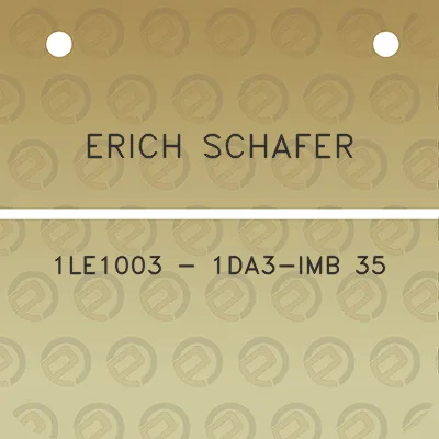 erich-schafer-1le1003-1da3-imb-35