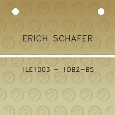 erich-schafer-1le1003-1db2-b5