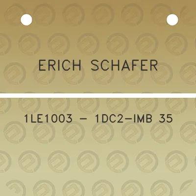 erich-schafer-1le1003-1dc2-imb-35