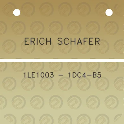 erich-schafer-1le1003-1dc4-b5