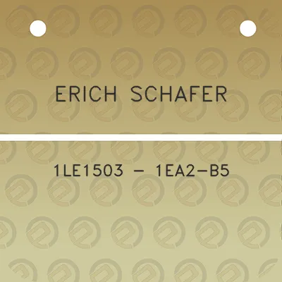 erich-schafer-1le1503-1ea2-b5