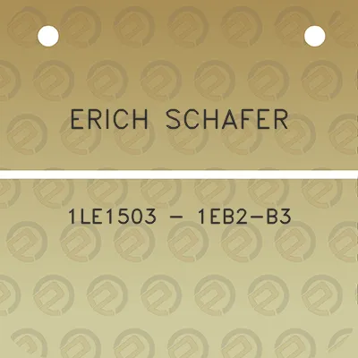 erich-schafer-1le1503-1eb2-b3