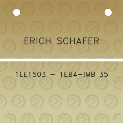 erich-schafer-1le1503-1eb4-imb-35