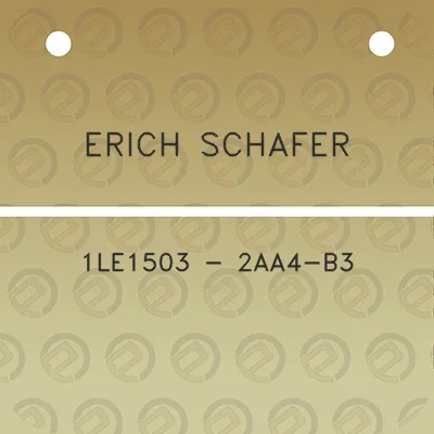 erich-schafer-1le1503-2aa4-b3