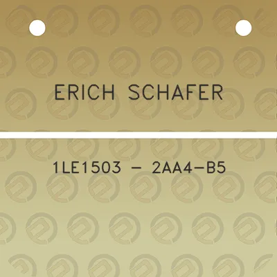 erich-schafer-1le1503-2aa4-b5