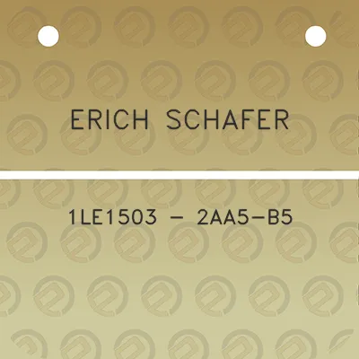 erich-schafer-1le1503-2aa5-b5