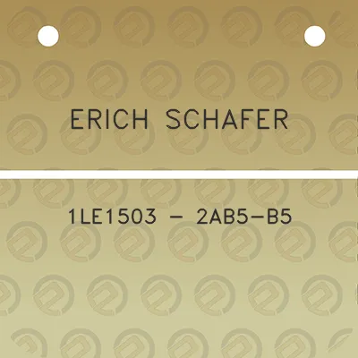 erich-schafer-1le1503-2ab5-b5