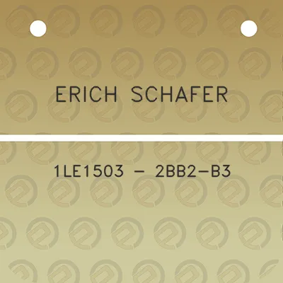 erich-schafer-1le1503-2bb2-b3