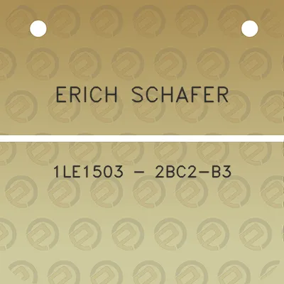 erich-schafer-1le1503-2bc2-b3