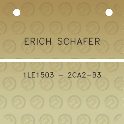 erich-schafer-1le1503-2ca2-b3