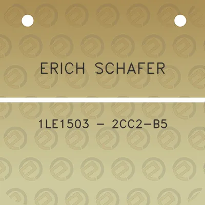 erich-schafer-1le1503-2cc2-b5