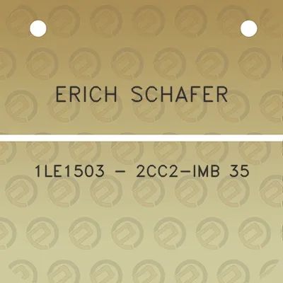 erich-schafer-1le1503-2cc2-imb-35