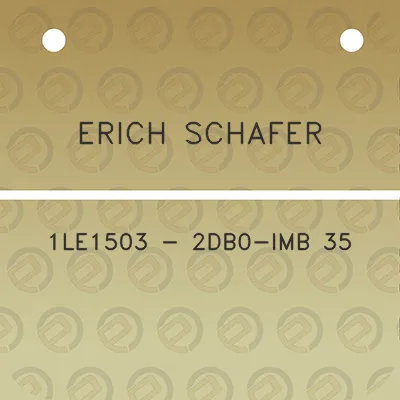 erich-schafer-1le1503-2db0-imb-35