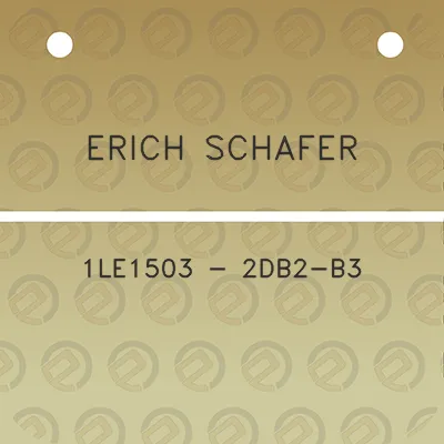 erich-schafer-1le1503-2db2-b3