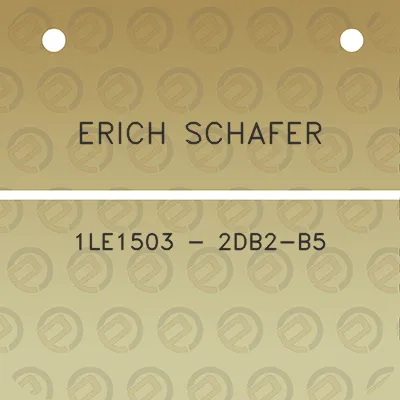 erich-schafer-1le1503-2db2-b5