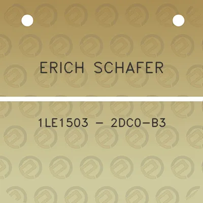 erich-schafer-1le1503-2dc0-b3