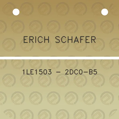 erich-schafer-1le1503-2dc0-b5