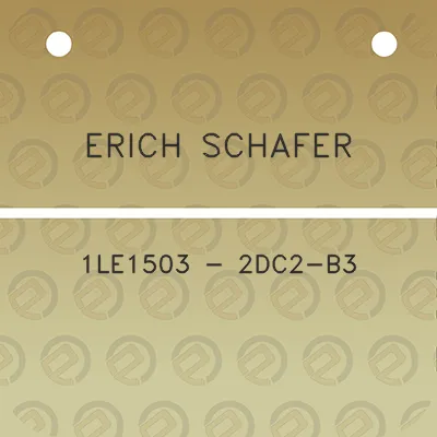 erich-schafer-1le1503-2dc2-b3