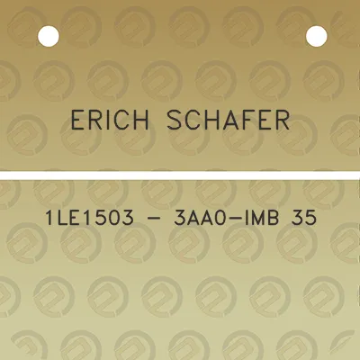 erich-schafer-1le1503-3aa0-imb-35