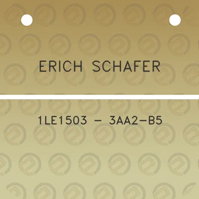 erich-schafer-1le1503-3aa2-b5