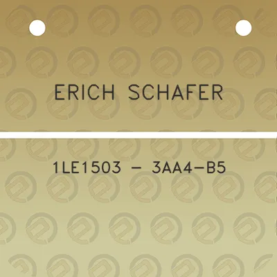 erich-schafer-1le1503-3aa4-b5